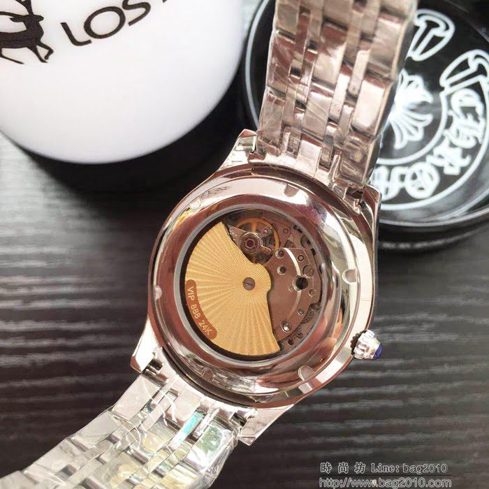 江詩丹頓 Vacheron Constantin 經典大三針 頂級316精鋼表殼錶帶 西鐵城全自動機械 男士腕表  wssb4938